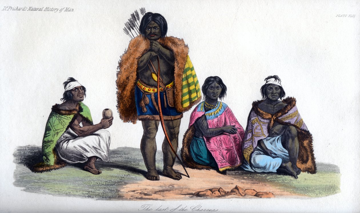 El último de los Charrúas, 1848 de Unbekannt