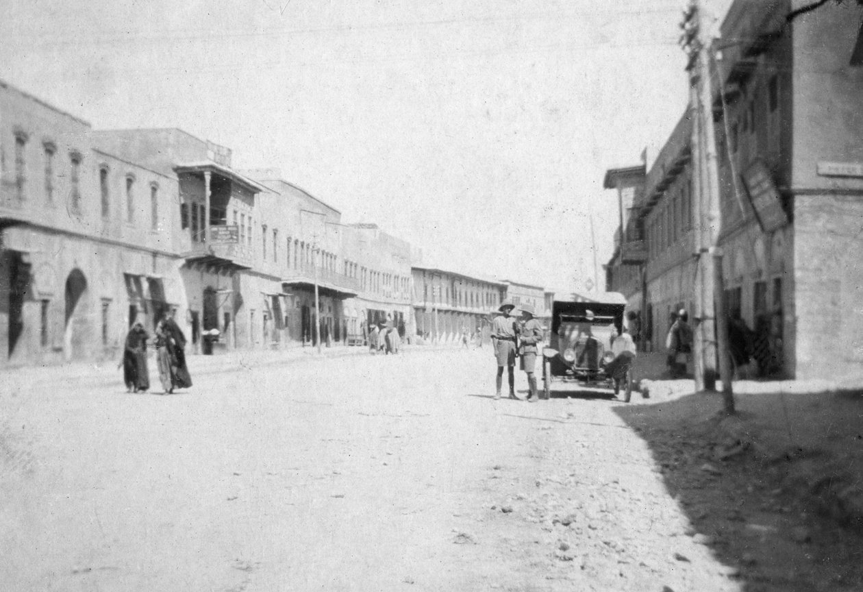 La calle principal de Mosul, Irak, c1910s de Unbekannt