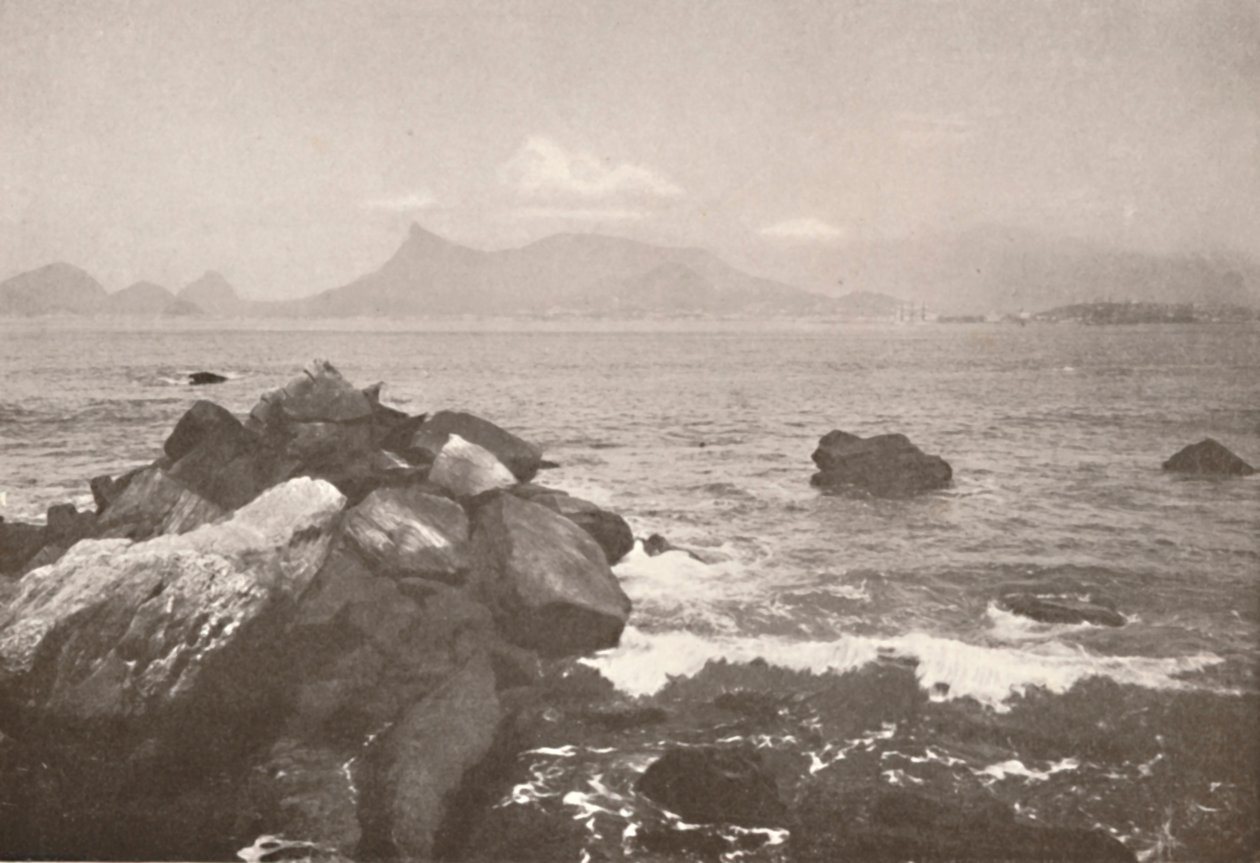 La bahía tranquila de Río, 1914 de Unbekannt