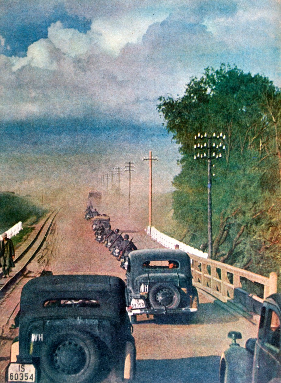 El camino a la ofensiva alemana, Rusia, 1942 de Unbekannt