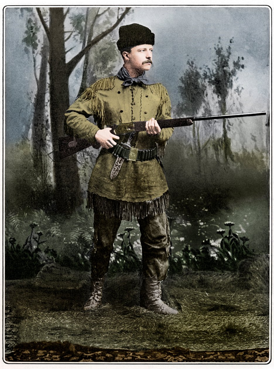 Theodore Roosevelt, soldado y político estadounidense de Unbekannt