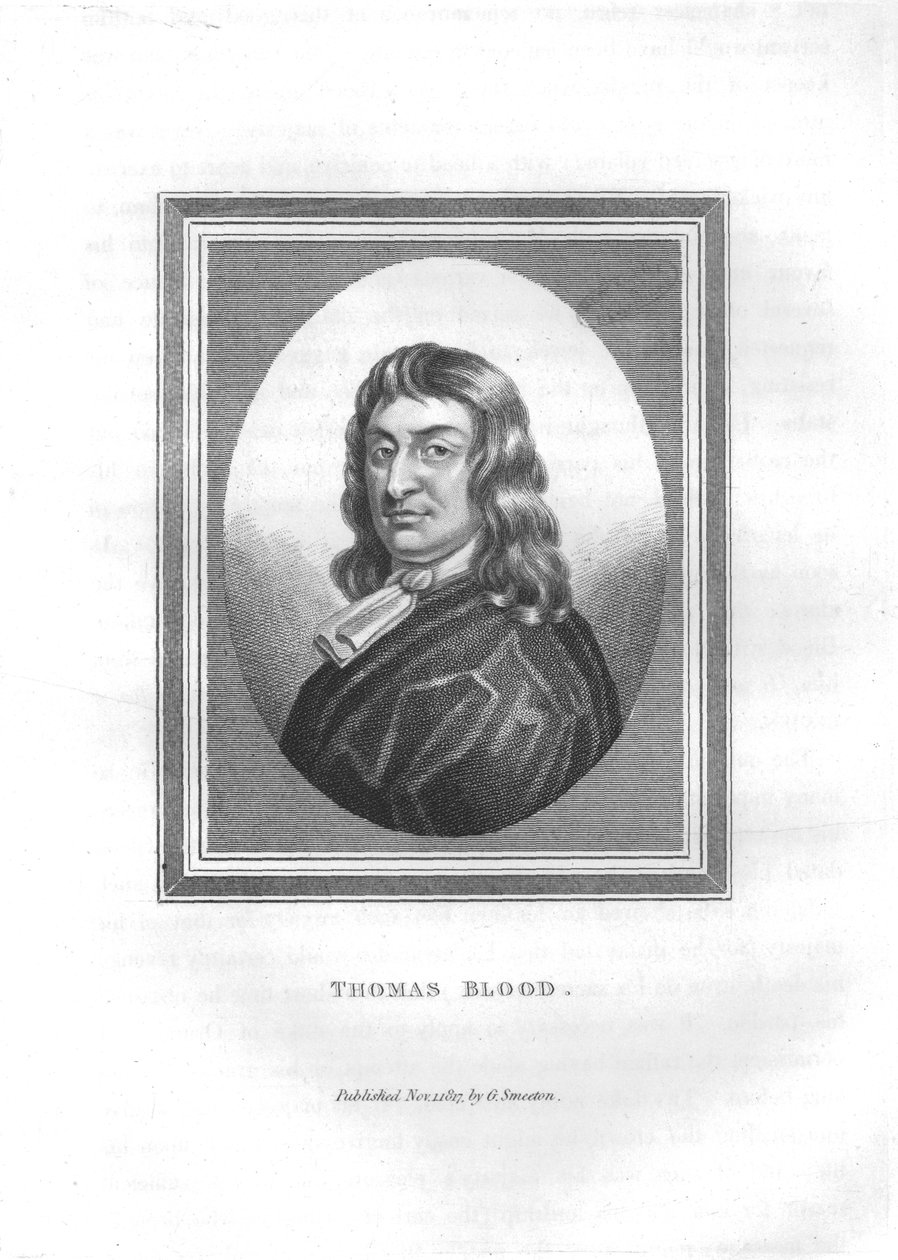 Thomas Blood, 1817 de Unbekannt