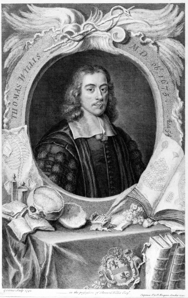 Thomas Willis, médico inglés, c. 1660 de Unbekannt