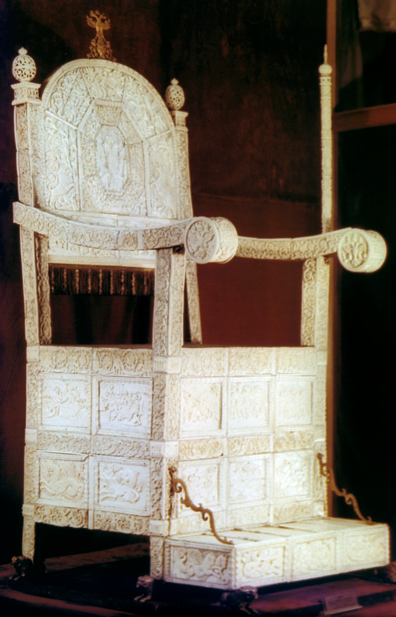 Trono del Zar Iván el Terrible, siglo XVI de Unbekannt