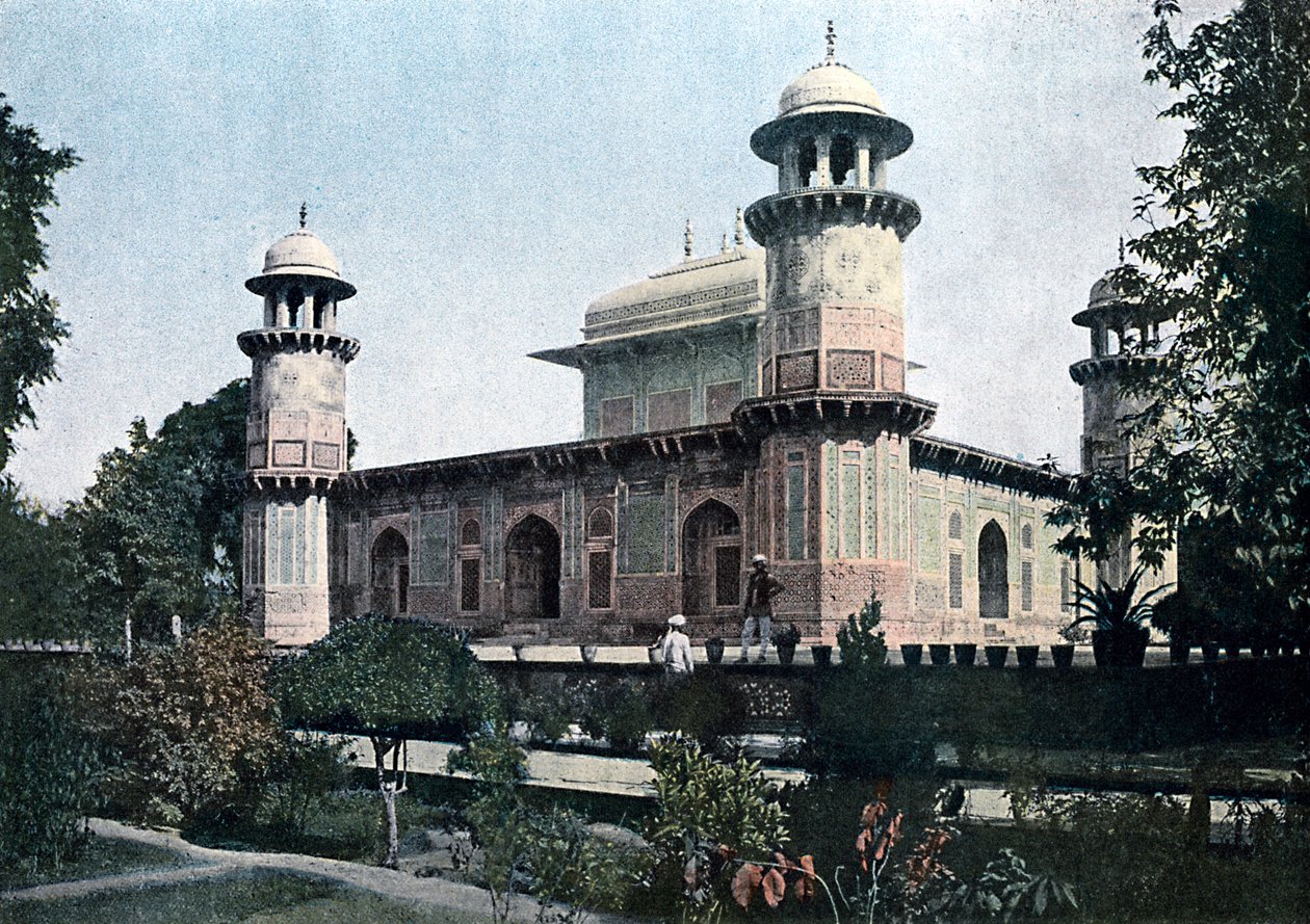 Tumba de Itimad-Ud-Daula, Agra, India, c1890 de Unbekannt