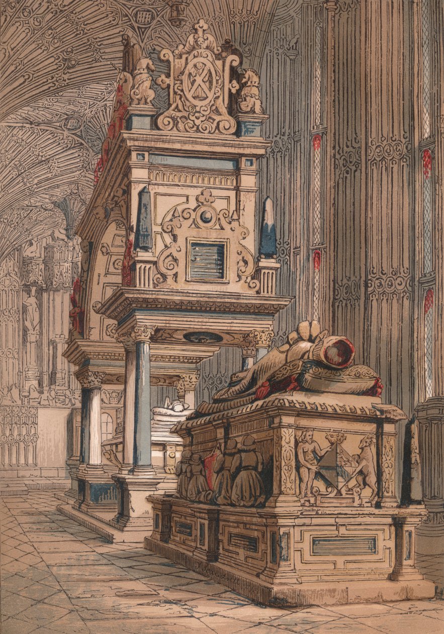 Tumba de la Reina Isabel, 1845 de Unbekannt