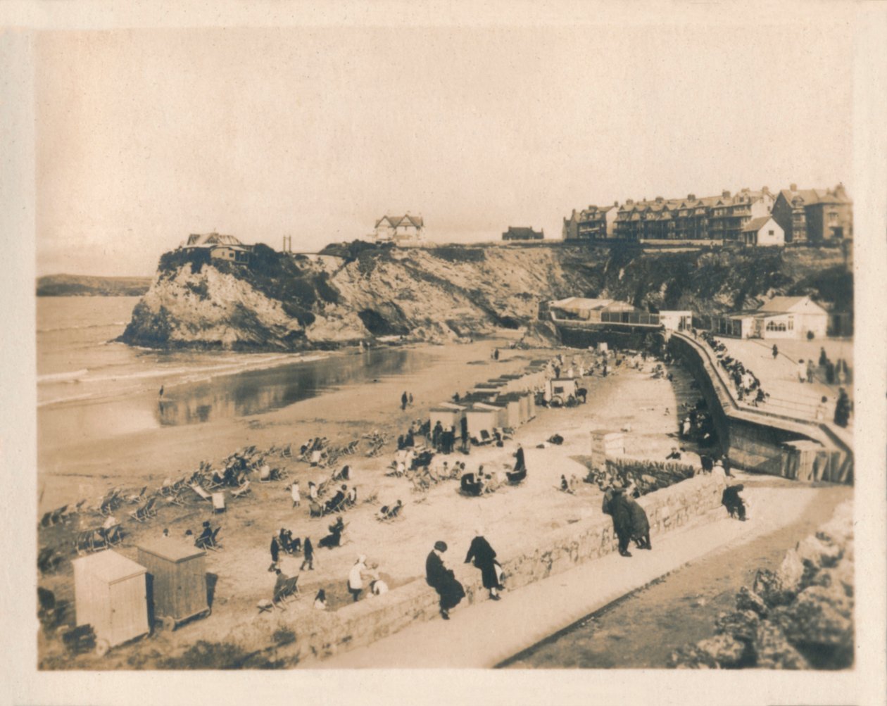 Playa Towan - Newquay, 1927 de Unbekannt