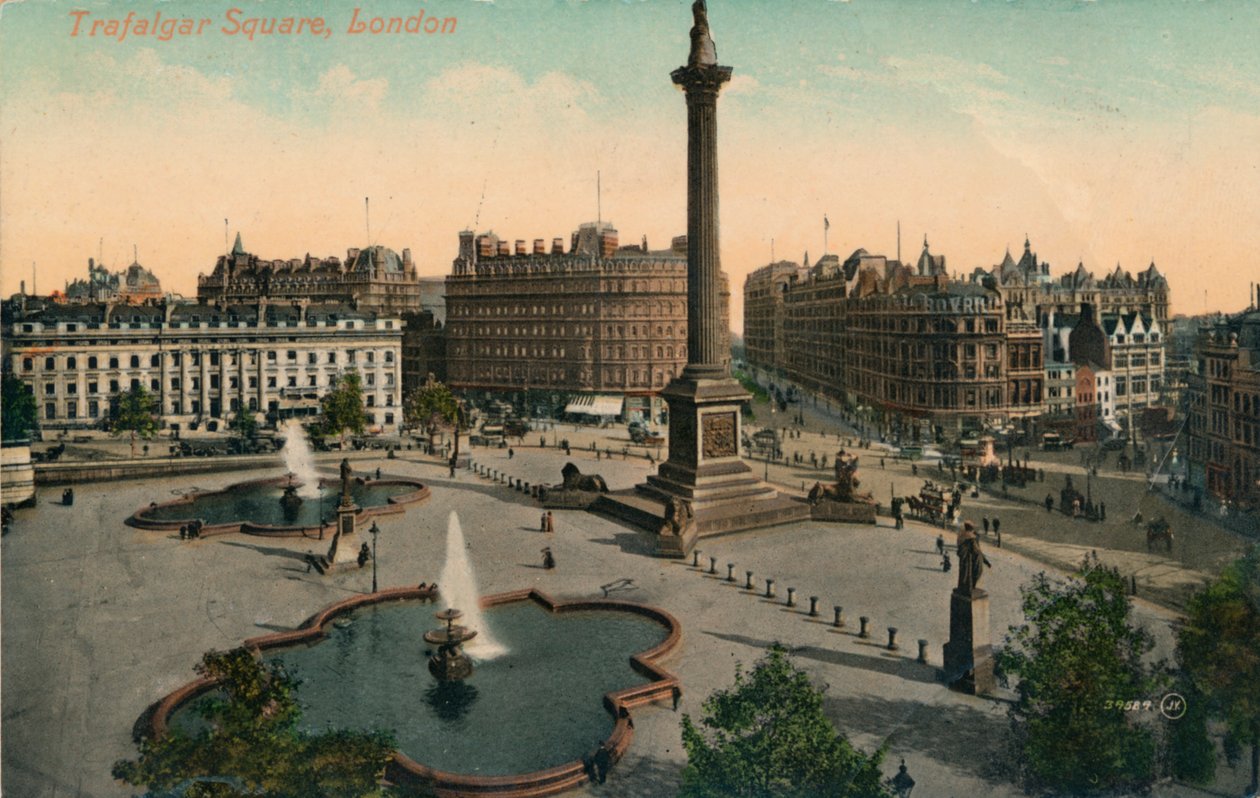 Trafalgar Square, Londres, c1900 de Unbekannt