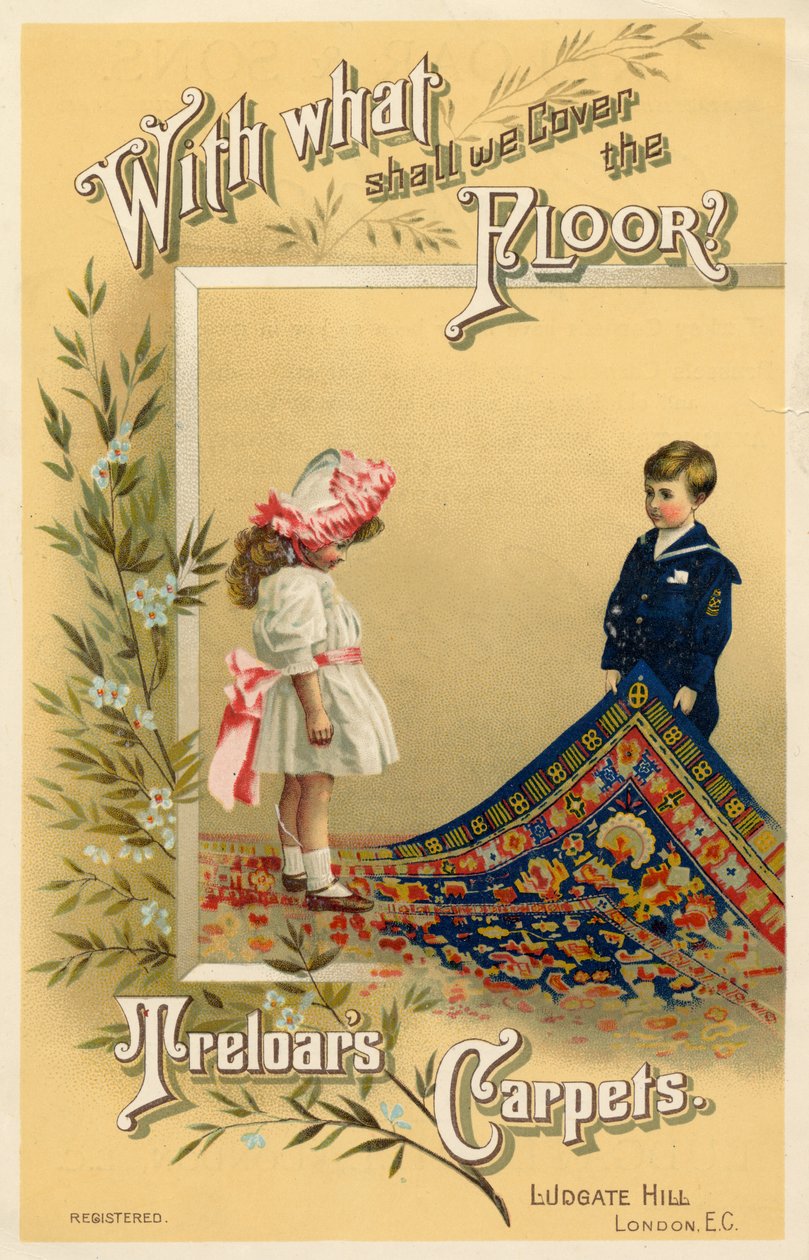 Alfombras de Treloar, 1910 de Unbekannt