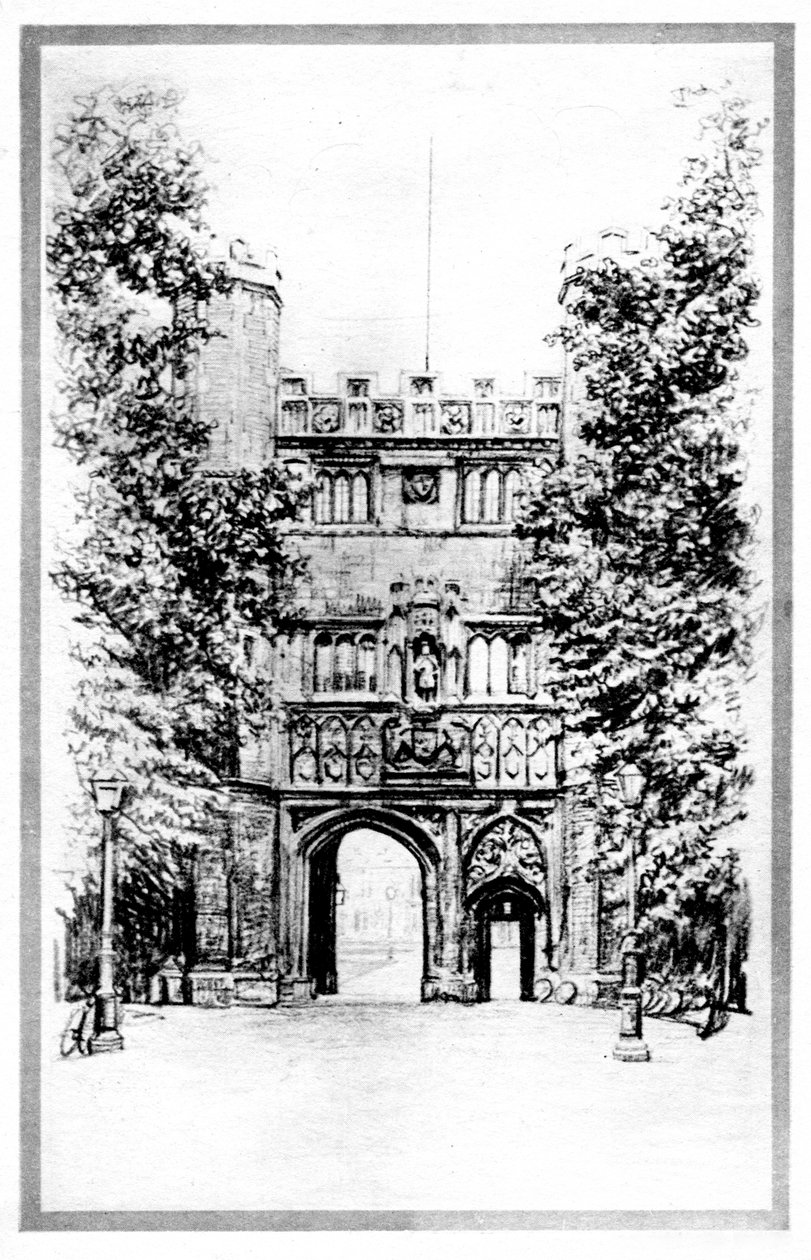 Trinity College, Cambridge, principios del siglo XX de Unbekannt