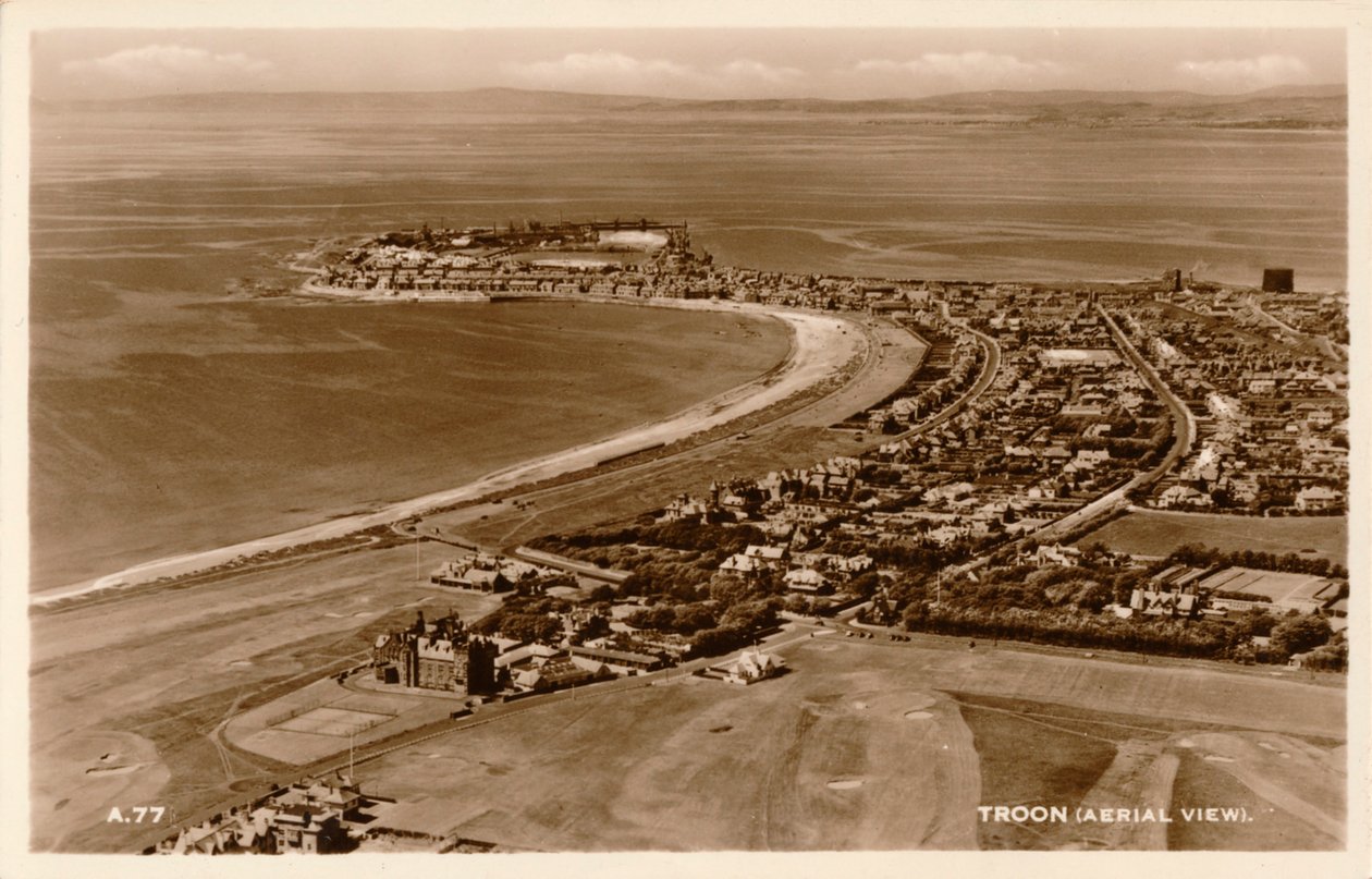 Vista aérea de Troon de Unbekannt