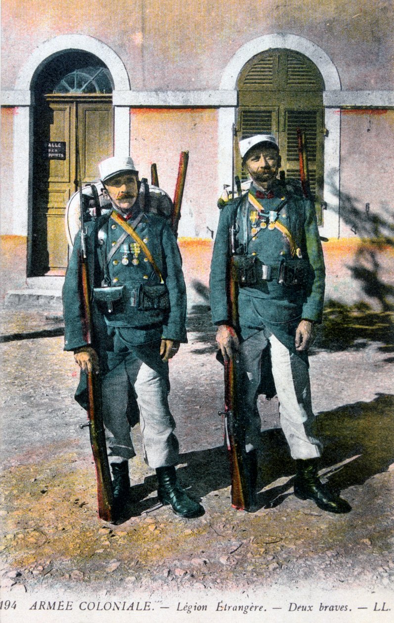 Dos Legionarios Extranjeros Franceses de Unbekannt