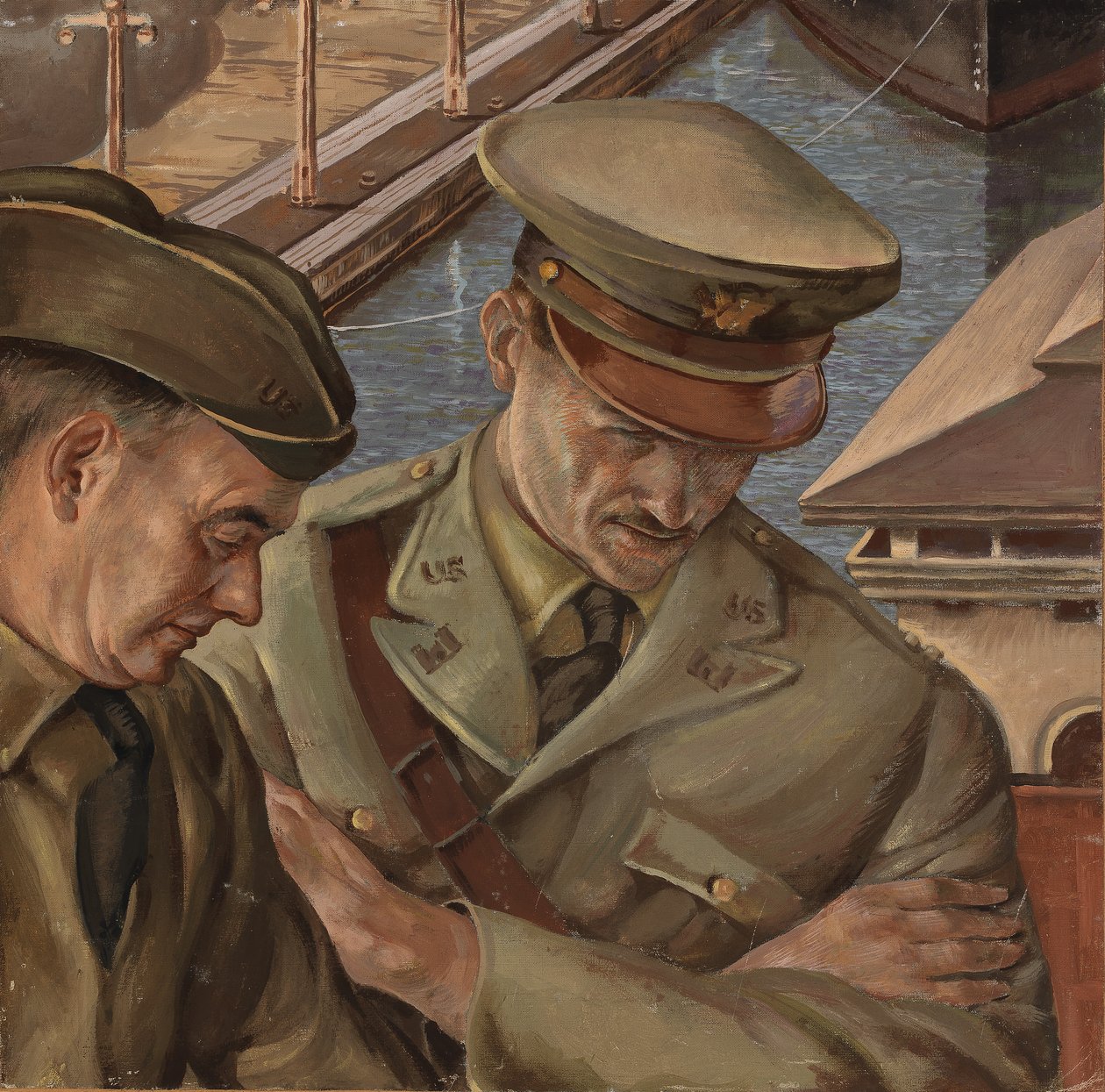 Estudio mural sin título, ca. 1933-1943 de Unbekannt