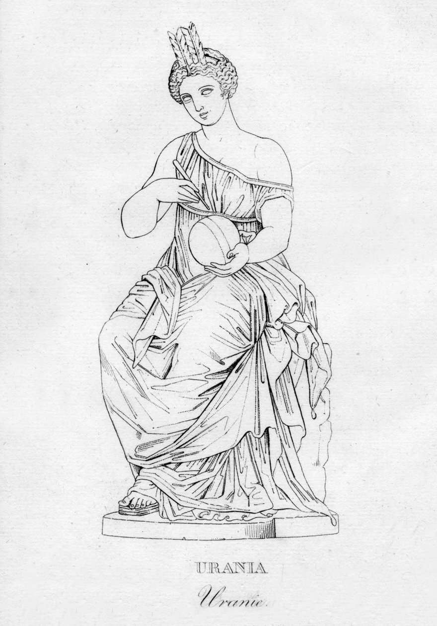 Urania, c. 1850 de Unbekannt