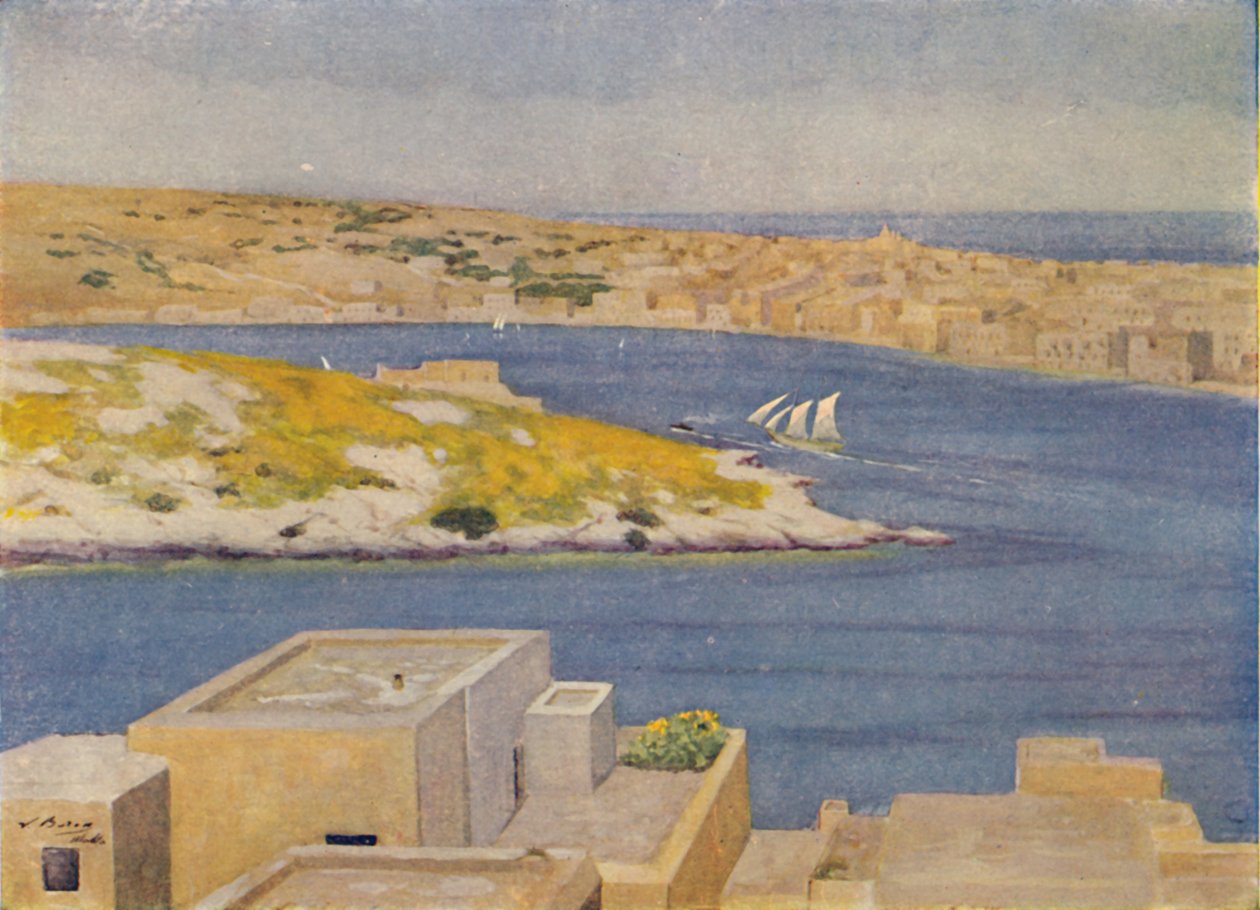 Puerto de Valetta, 1924 de Unbekannt