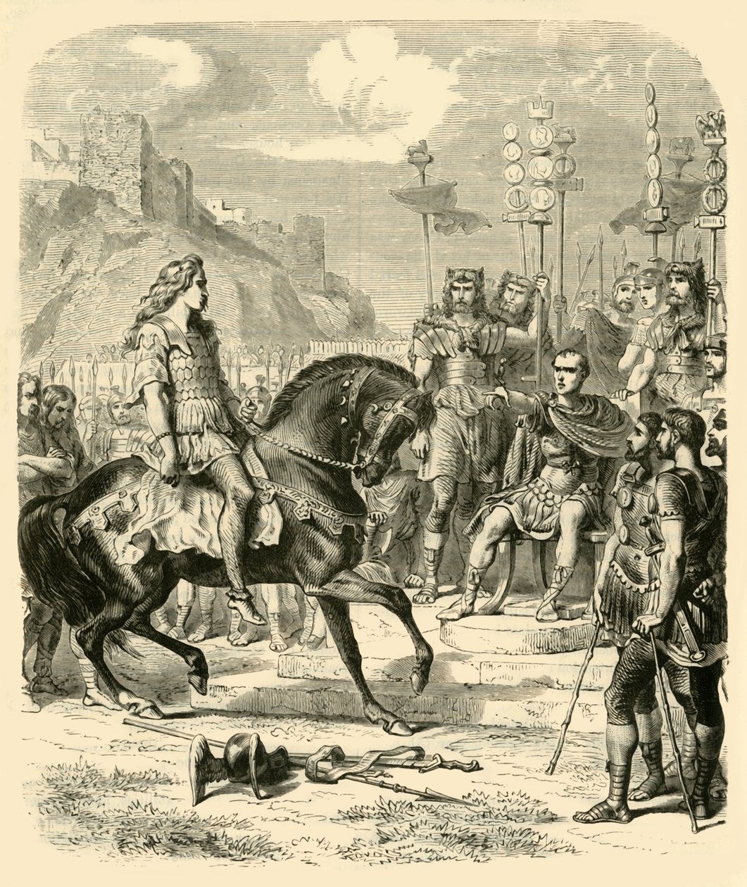 Vercingétorix ante César de Unbekannt