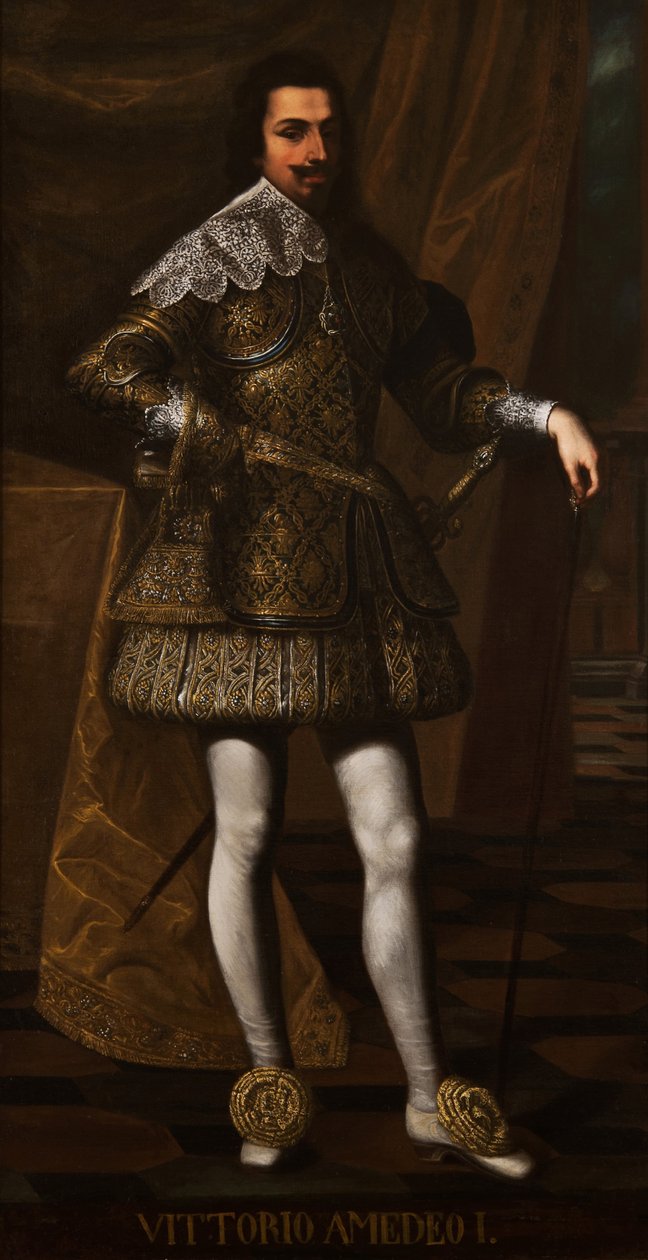 Víctor Amadeo I 1587-1637, Duque de Saboya de Unbekannt