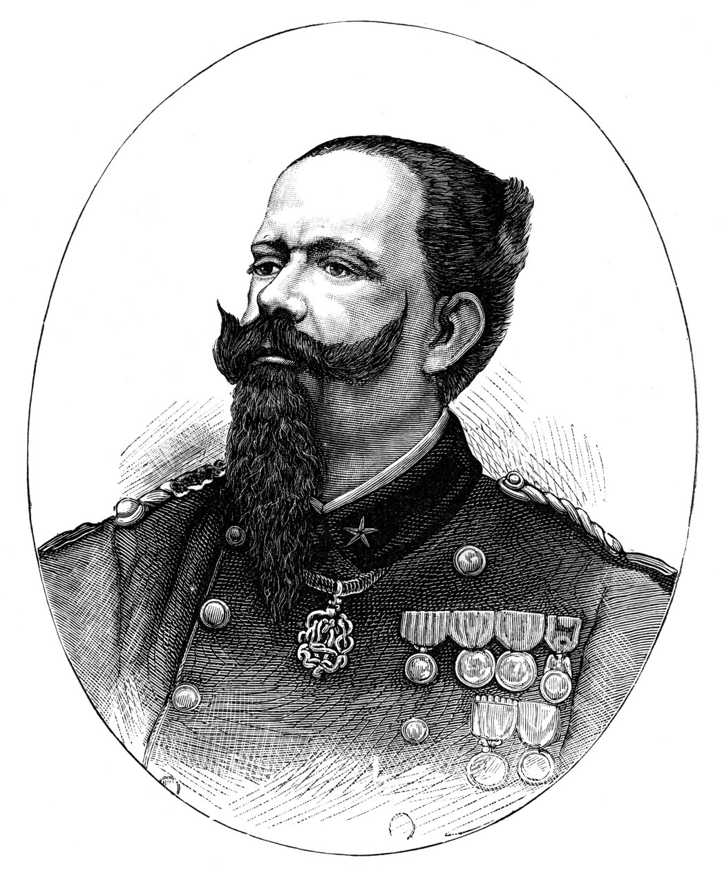 Víctor Manuel II 1820-1878, Rey de Italia de Unbekannt