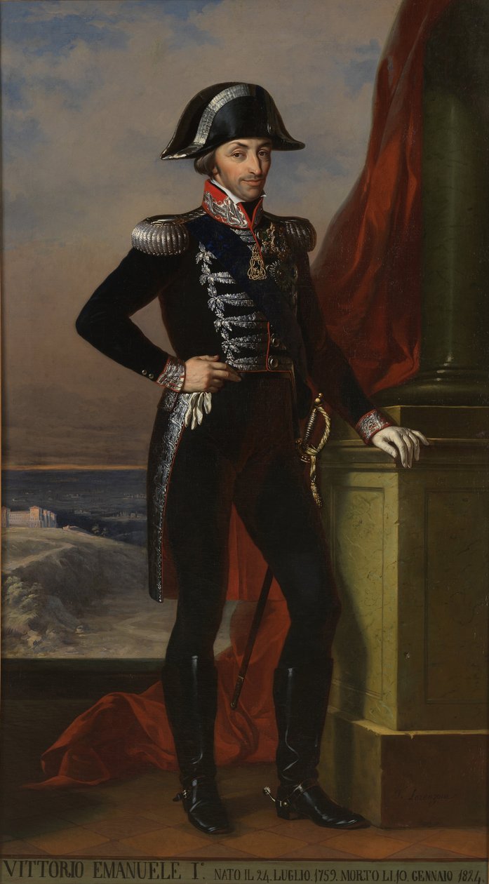 Víctor Manuel I de Cerdeña 1759-1824 de Unbekannt