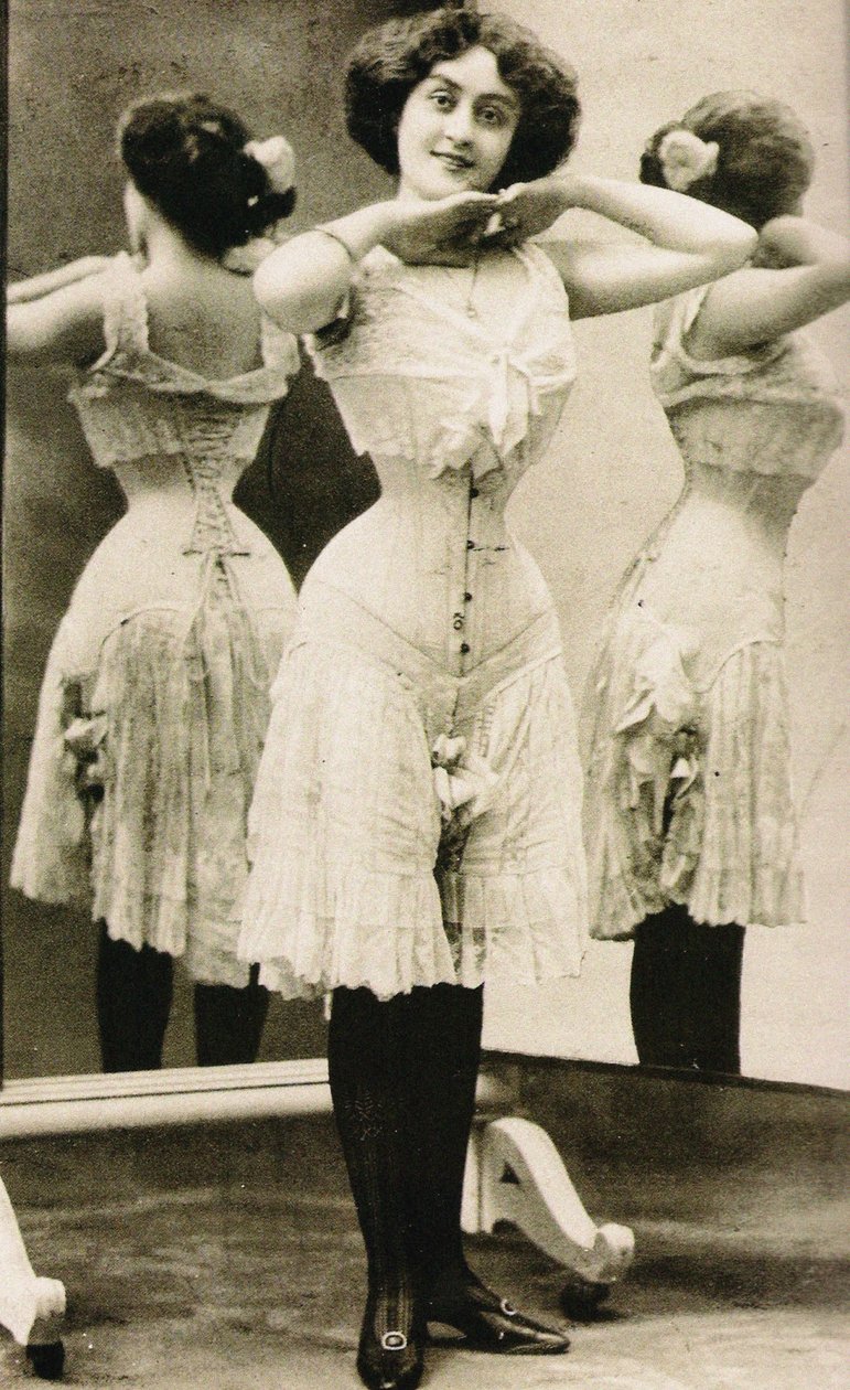 Corsé victoriano, finales de 1890s de Unbekannt