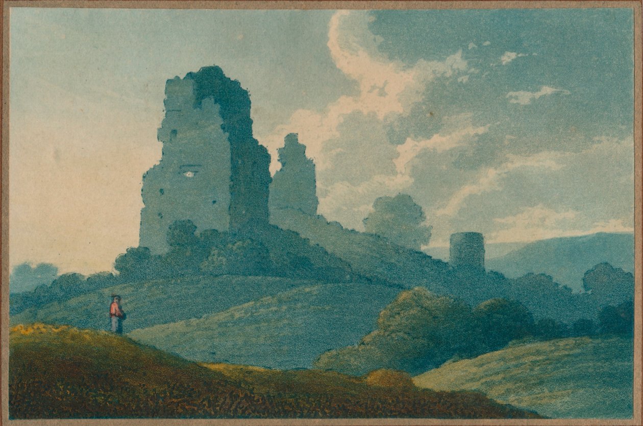 Vista en Oakhampton, siglo XIX de Unbekannt