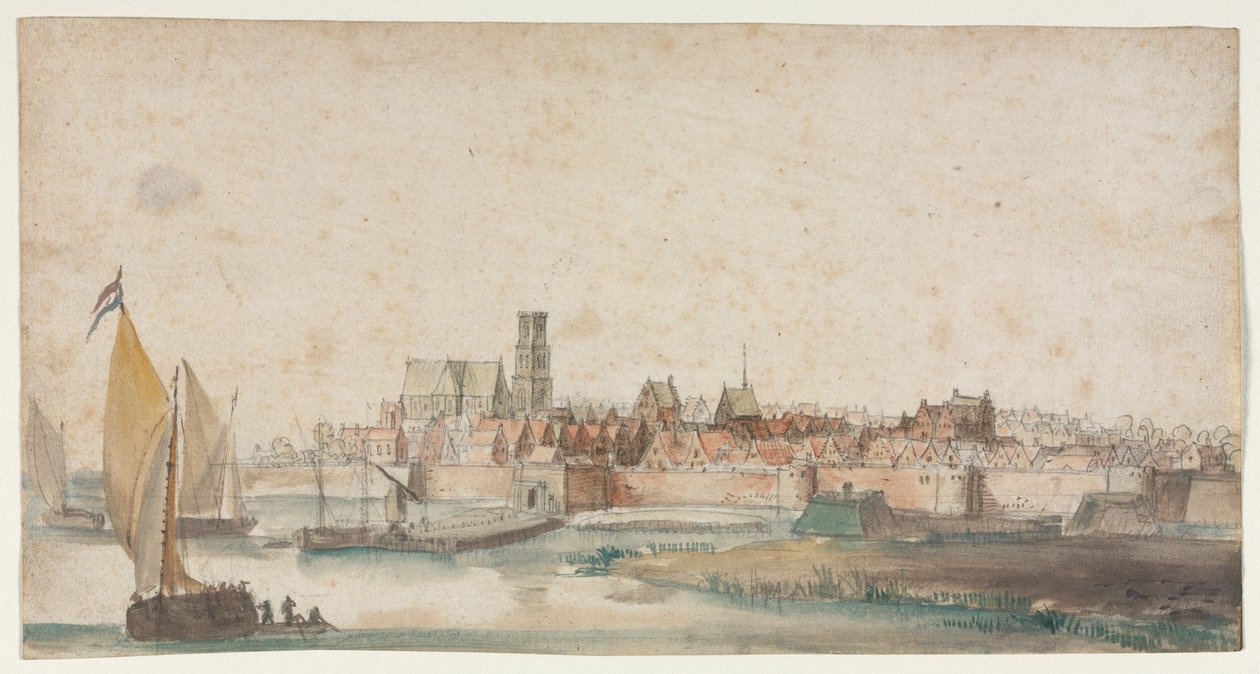 Vista de St. Geertruidenberg de Unbekannt