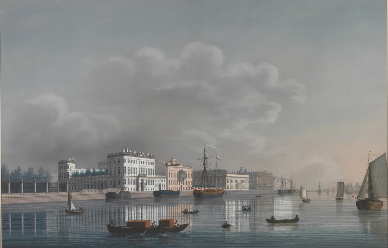 Vista del Neva de Unbekannt