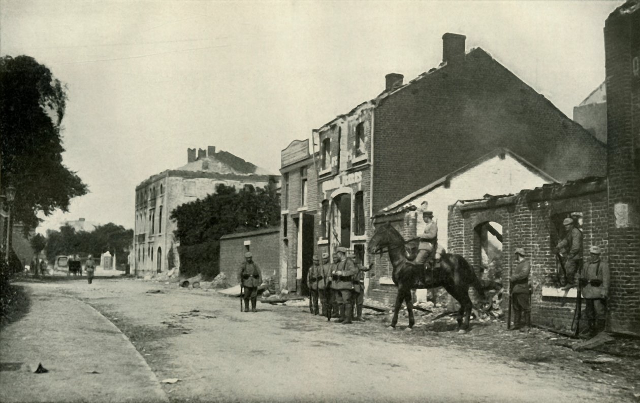 Visé en manos de los alemanes, 1919 de Unbekannt