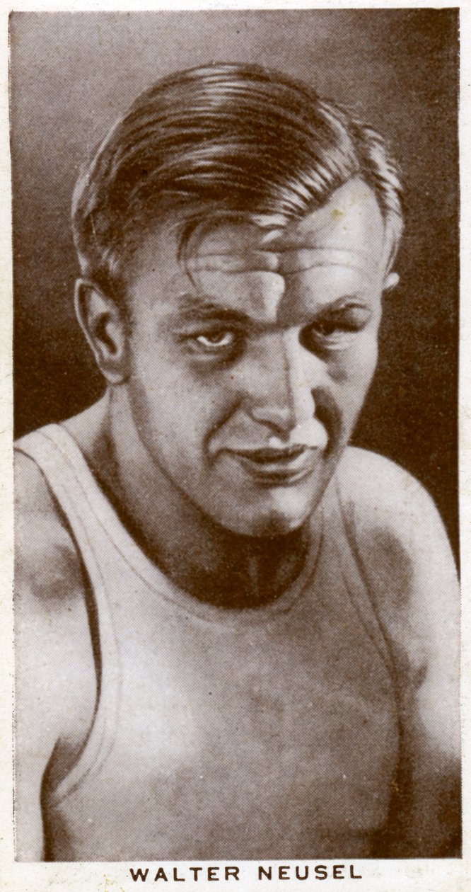 Walter Neusel, boxeador alemán, 1938 de Unbekannt