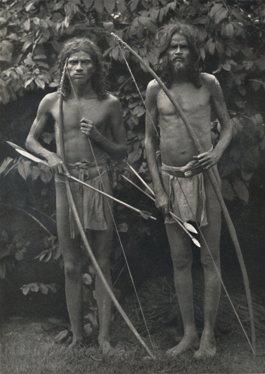 Wedda con arco y flechas, 1926 de Unbekannt