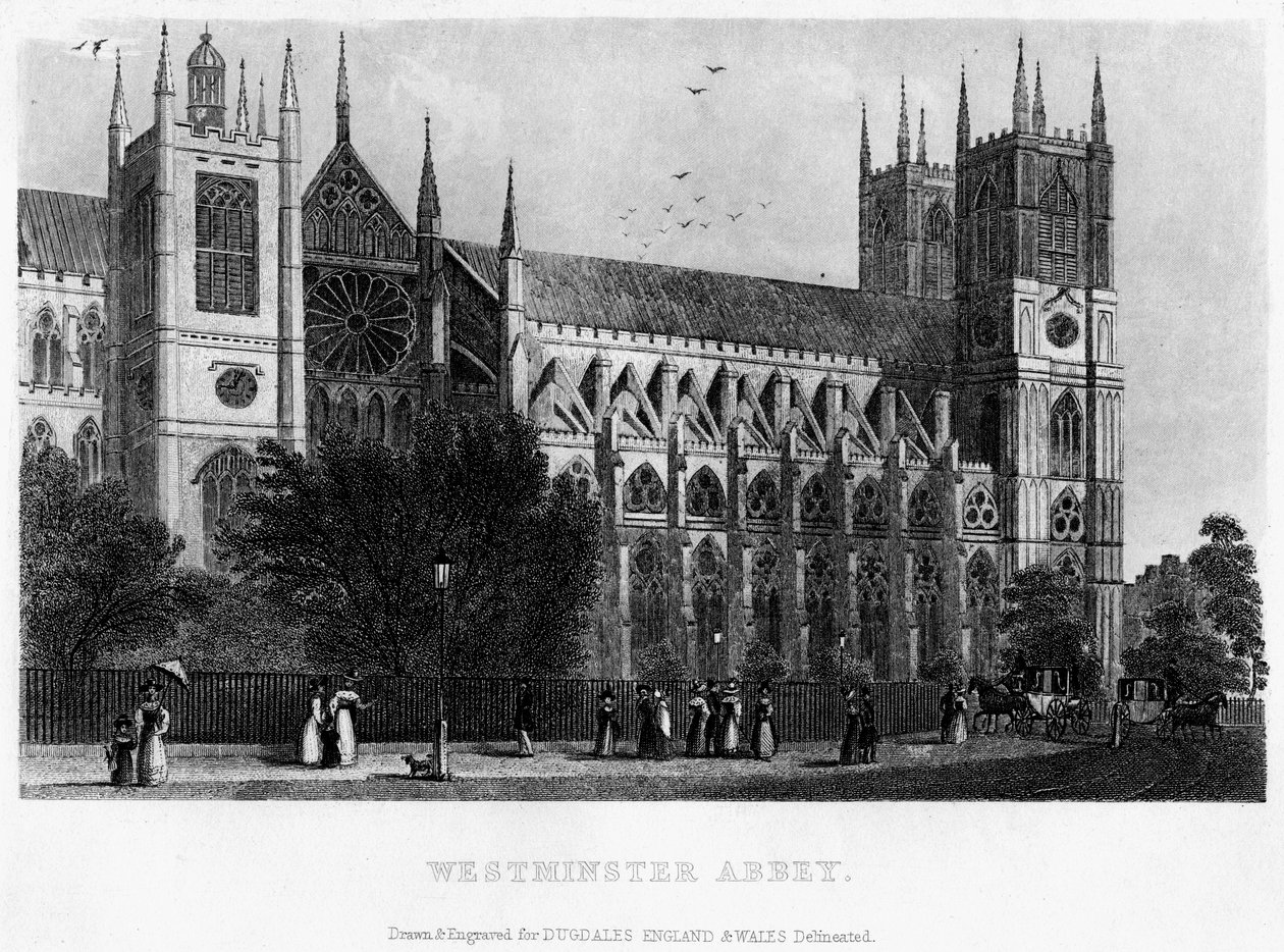 Abadía de Westminster, Londres, siglo XIX de Unbekannt