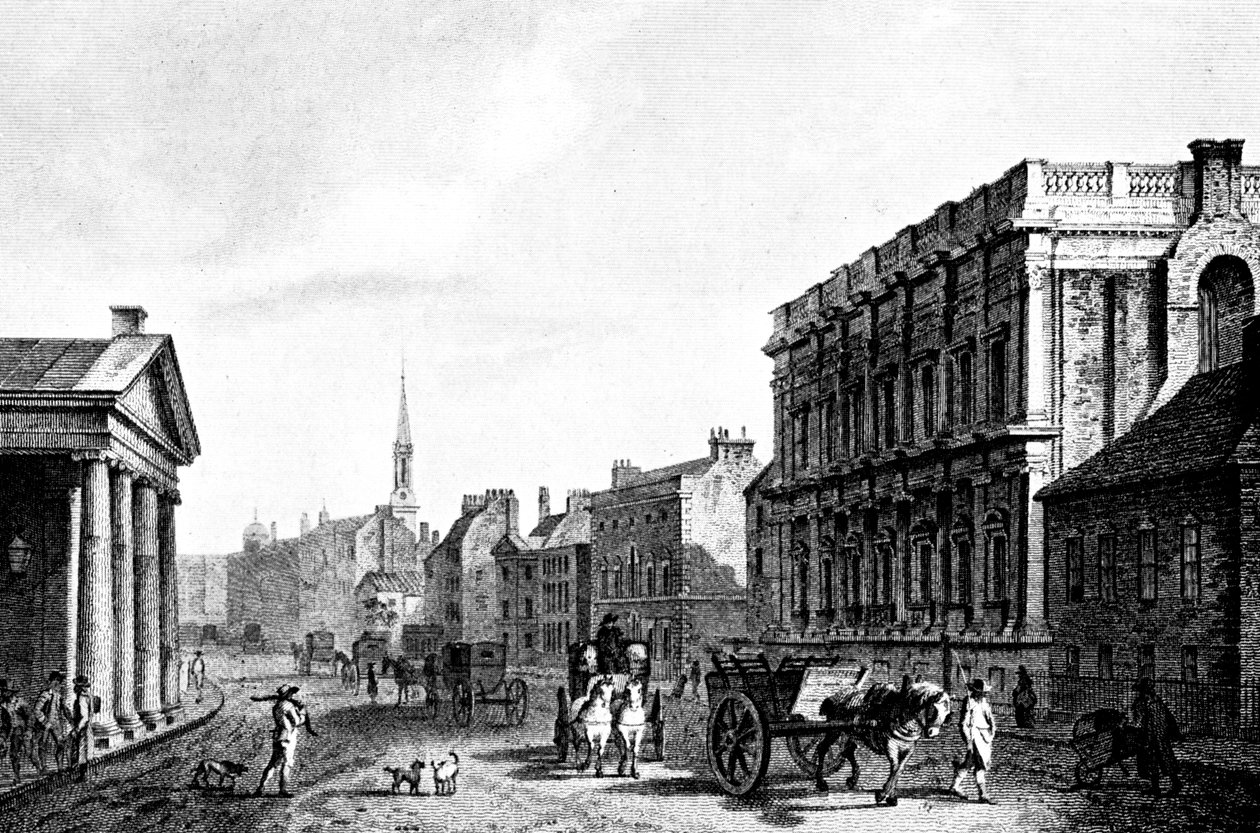 Whitehall, siglo XVIII, c. 1902-1905 de Unbekannt