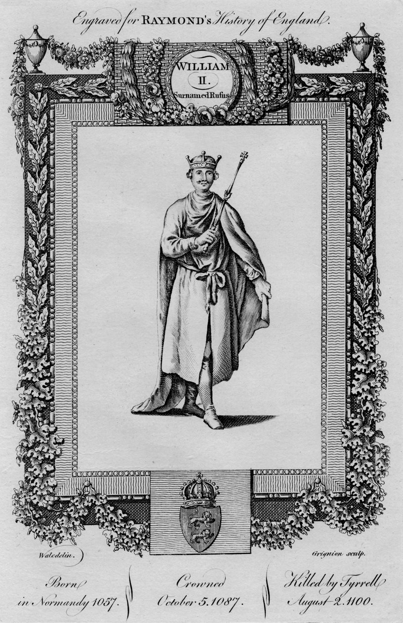 Guillermo II, apodado Rufus de Unbekannt
