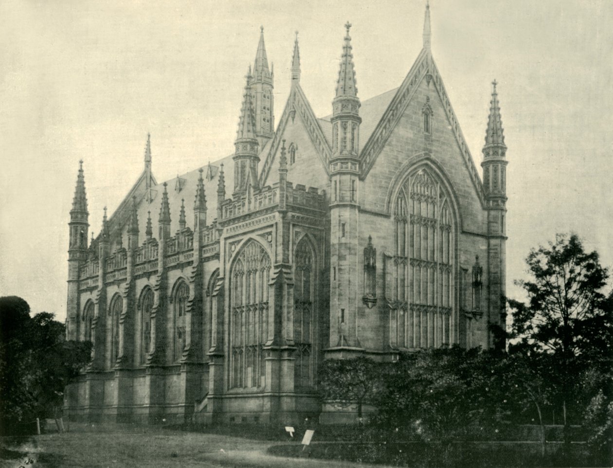 Wilson Hall, Universidad de Melbourne, 1901 de Unbekannt