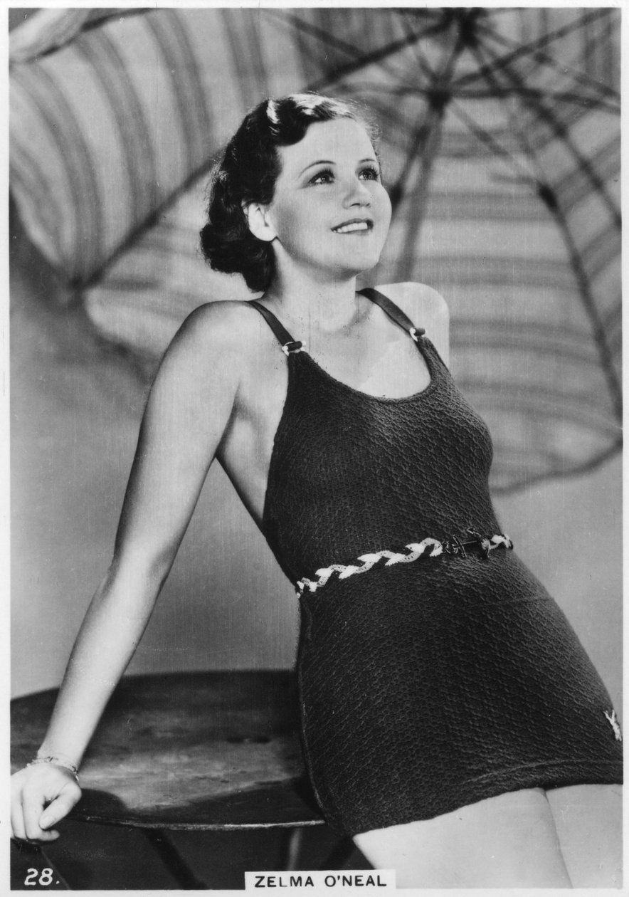 Zelma ONeal, actriz, cantante y bailarina estadounidense, c1938 de Unbekannt