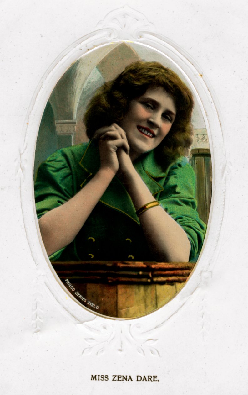 Zena Dare, actriz inglesa, principios del siglo XX de Unbekannt