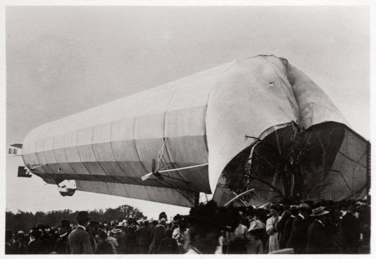 Zeppelin LZ 5 en Goeppingen, Alemania de Unbekannt