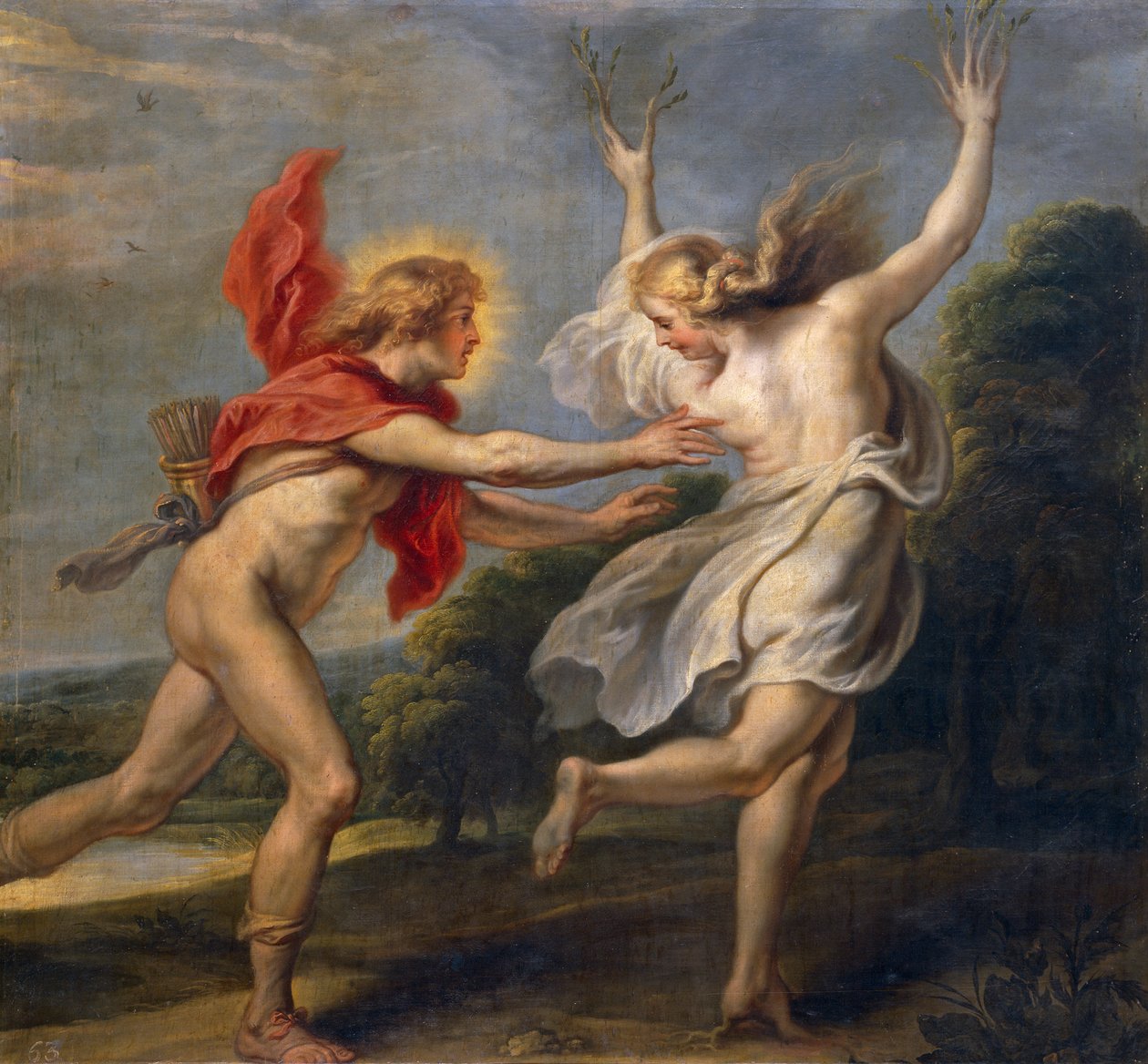 Dafne y Apolo de Unbekannt Unbekannt