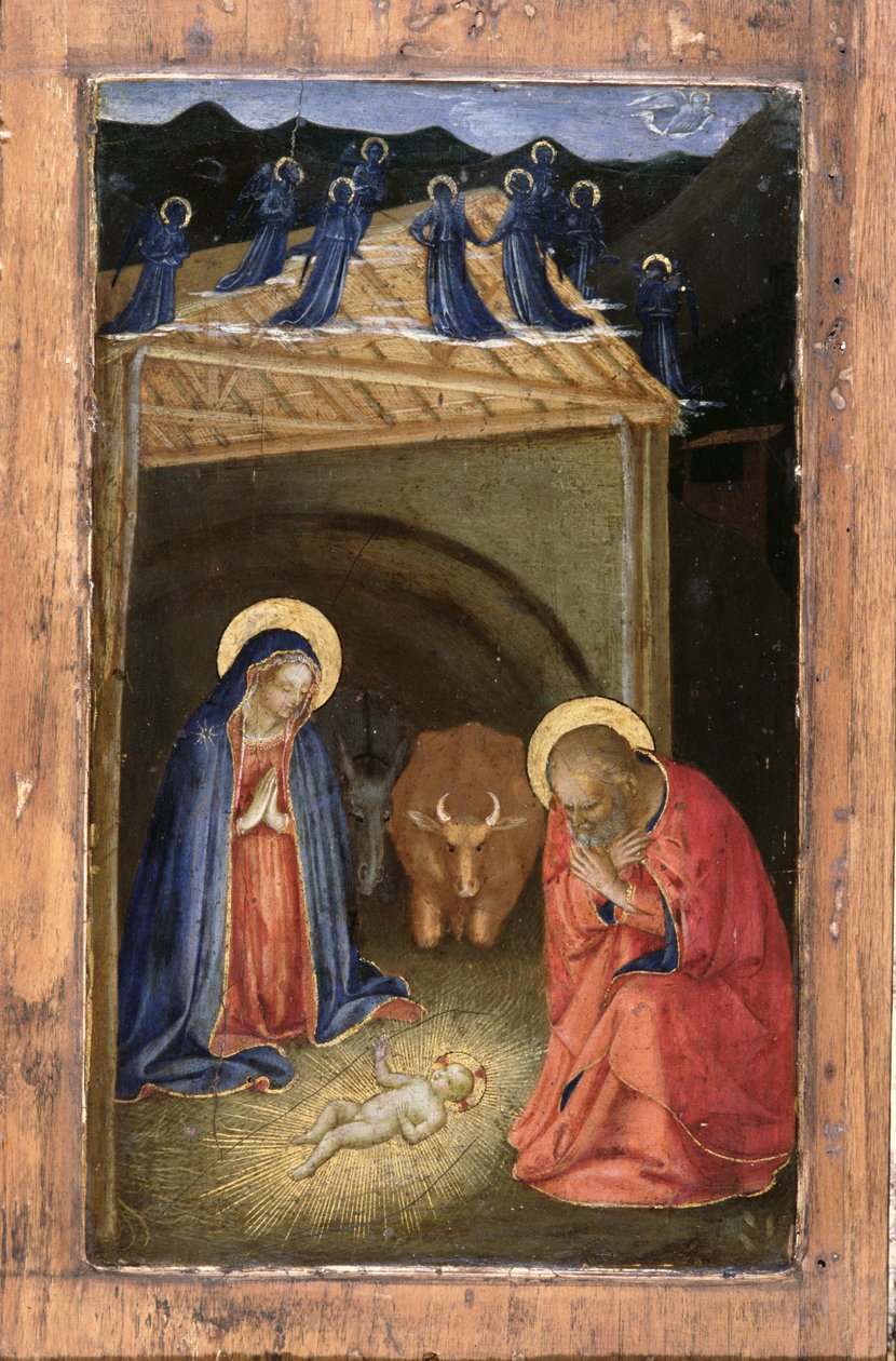 Escena de la Natividad de Unbekannt Unbekannt