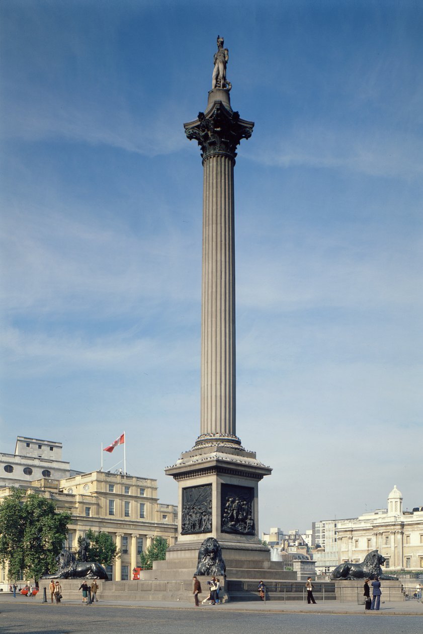 Columna de Nelson, construida 1840-43 de Unbekannt Unbekannt