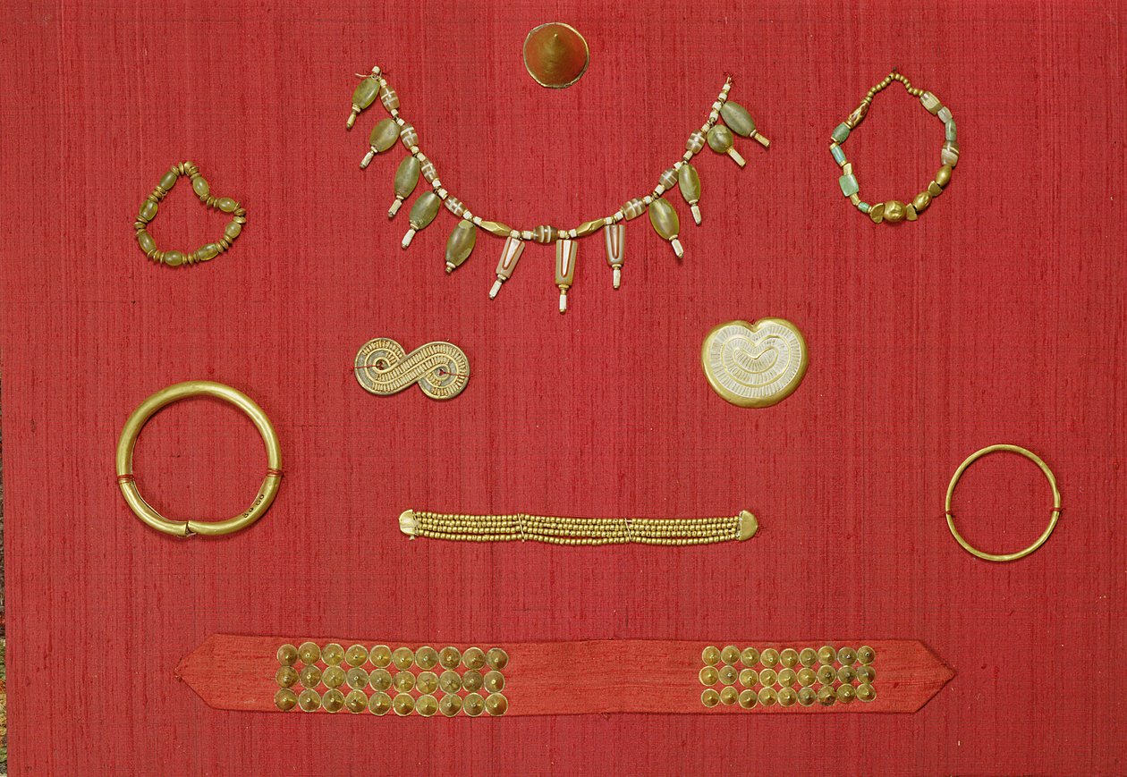 Selección de joyas, Harappa, 2300-1750 a.C. de Unbekannt Unbekannt