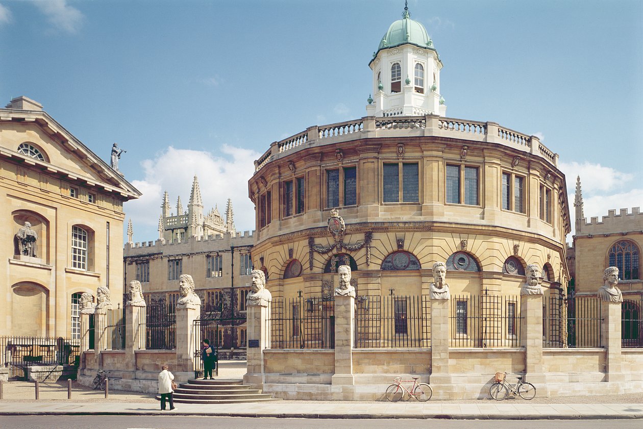 Teatro Sheldonian, Oxford, construido 1662-63 de Unbekannt Unbekannt