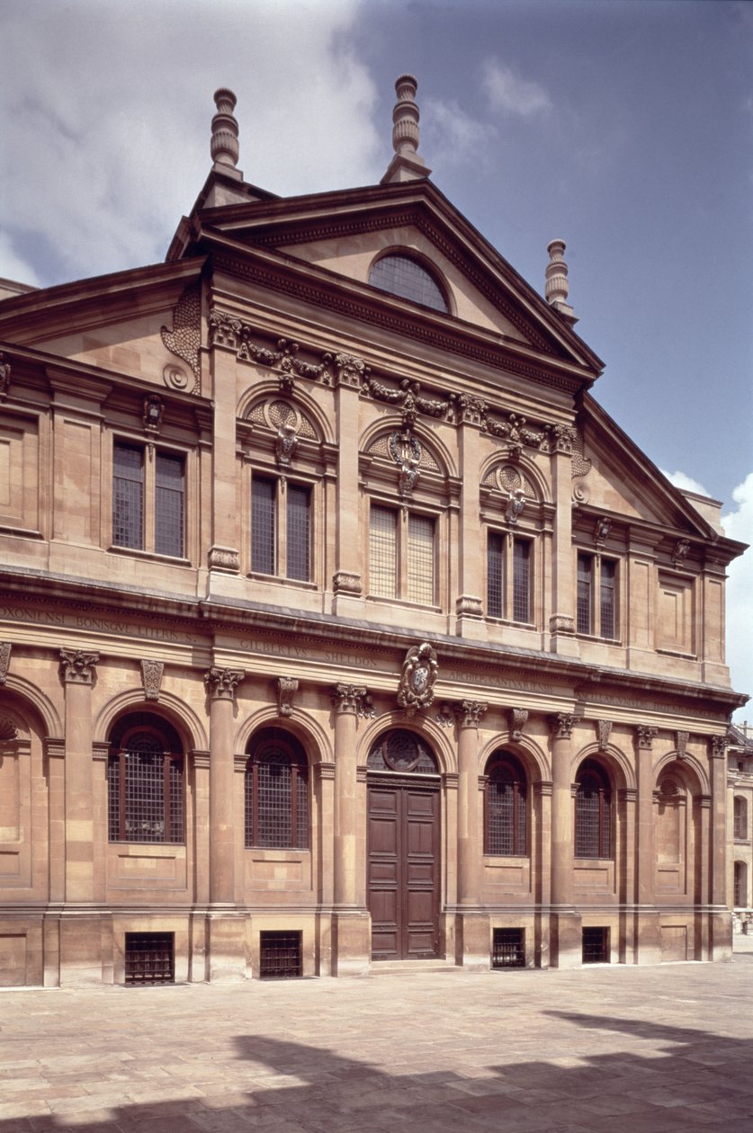 Teatro Sheldonian, Oxford, construido 1662-63 de Unbekannt Unbekannt