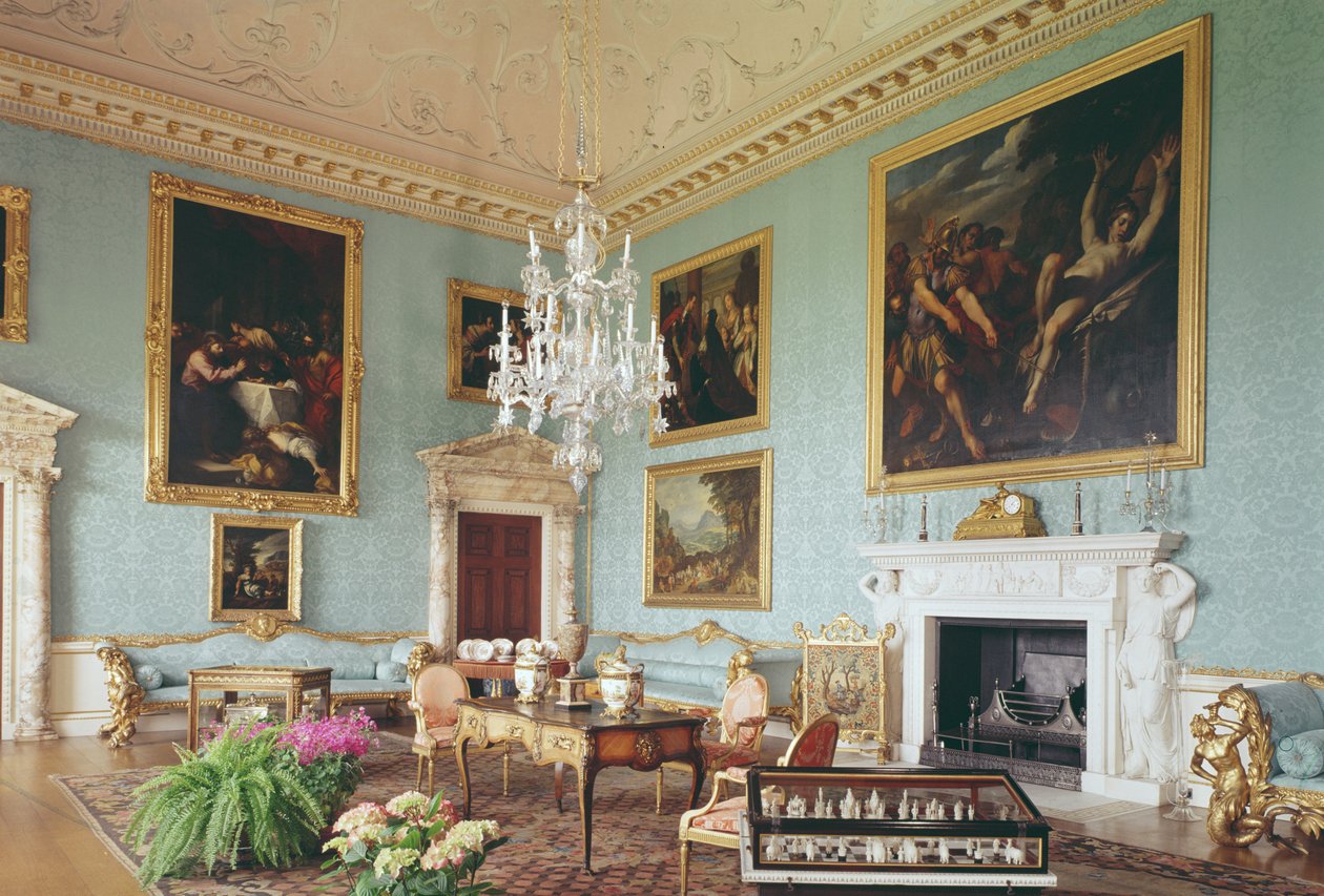 El Salón, Kedleston Hall, Derbyshire de Unbekannt Unbekannt