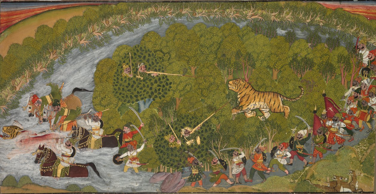 Caza de Tigres de Unbekannt Unbekannt
