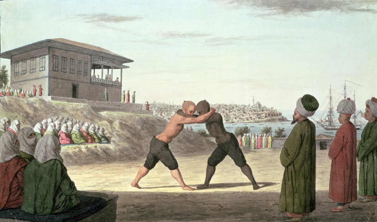 Combate de lucha, Constantinopla de Unbekannt Unbekannt