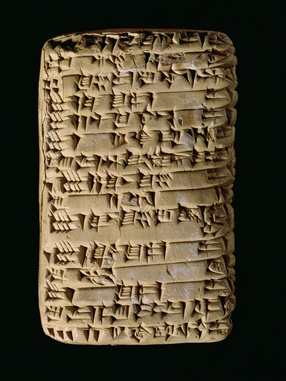 Tabla cuneiforme, c.2300 a.C. de Unbekannt Unbekannt