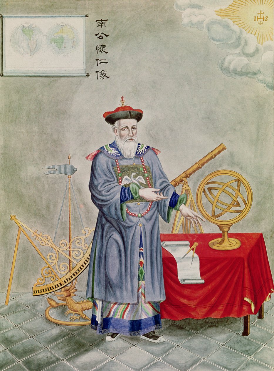 Retrato del Padre Ferdinand Verbiest de Unbekannt Unbekannt