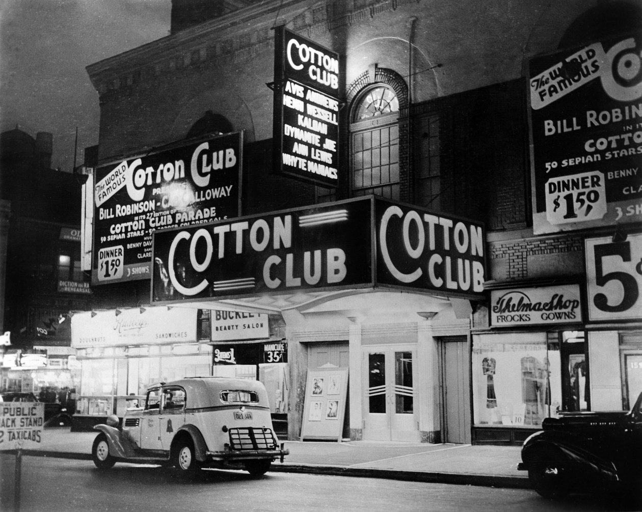 El Cotton Club en Harlem, Nueva York, en 1938 de Unbekannt Unbekannt