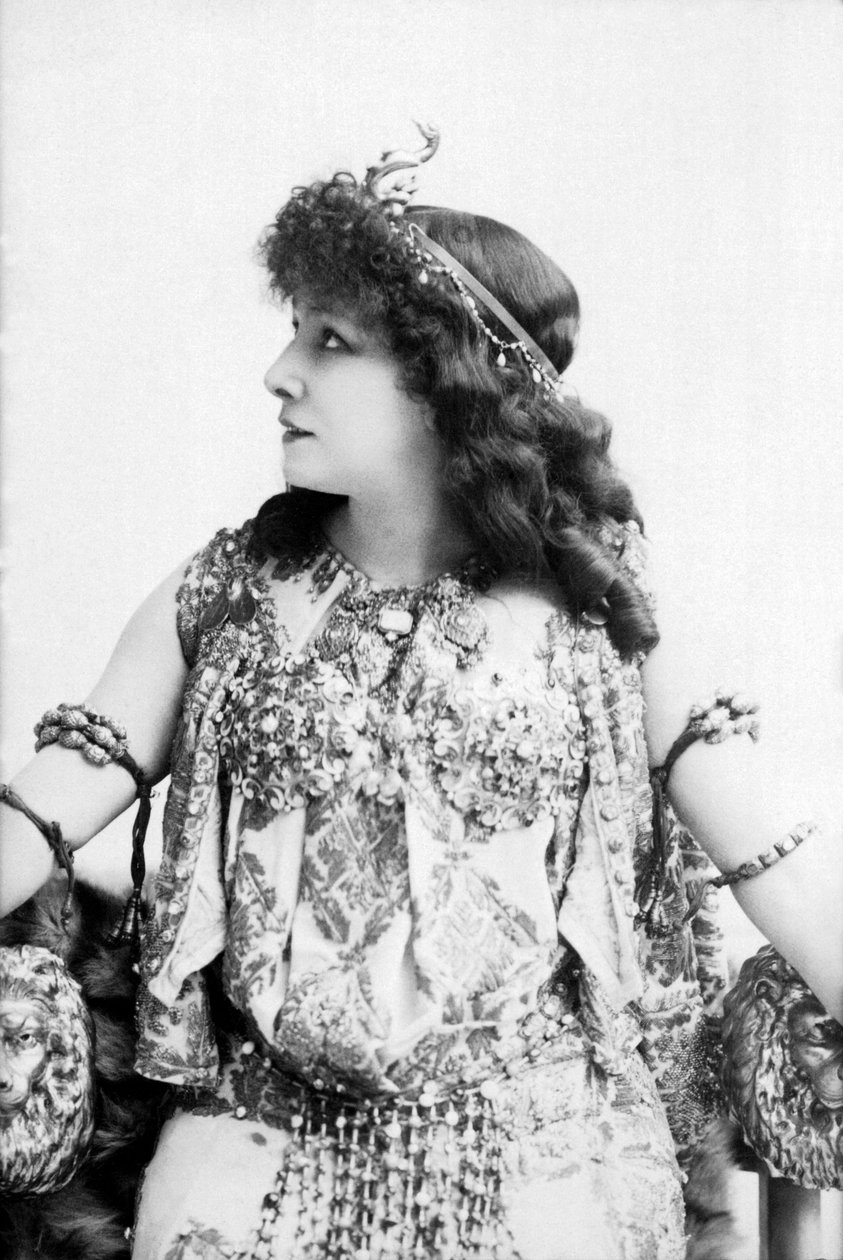 Retrato de Sarah Bernhardt de Unbekannt Unbekannt